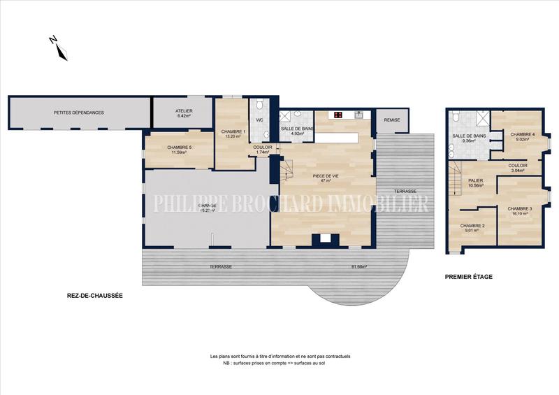 Maison - 126 m² - 6 pièces