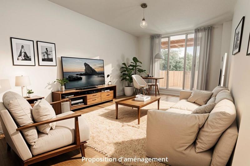 Appartement - 66 m² - 3 pièces