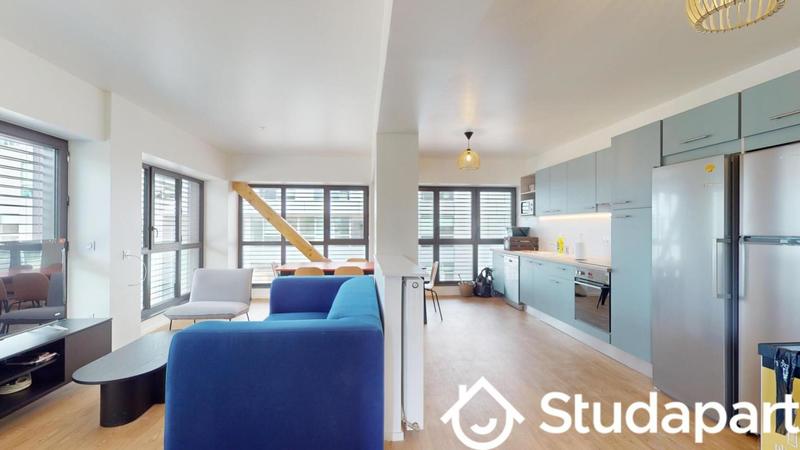 Chambre - 16 m² - 1 pièce