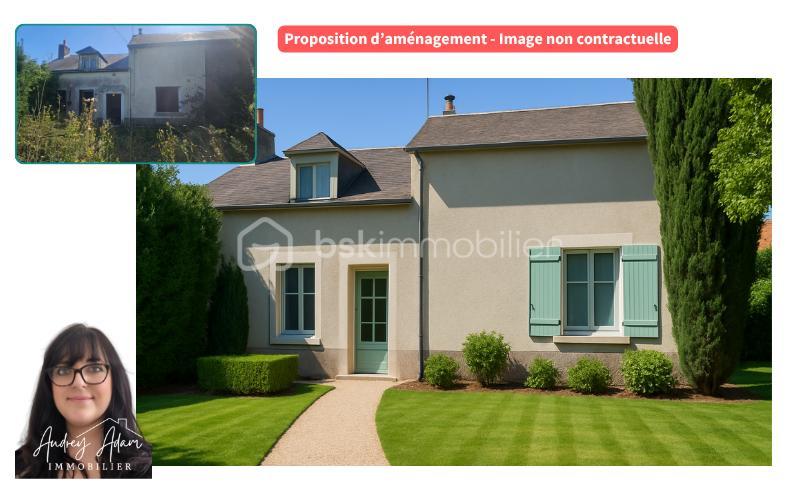 Maison - 61 m² - 3 pièces