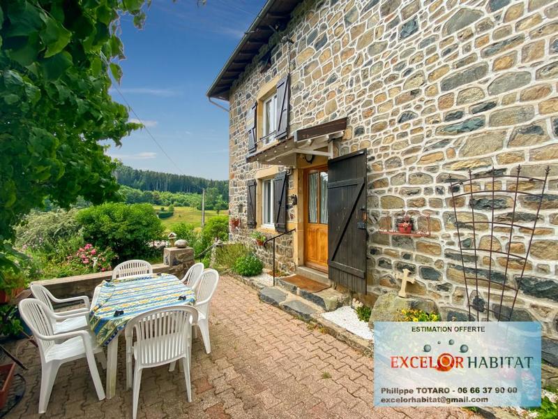 Maison en pierre - 90 m² - 5 pièces