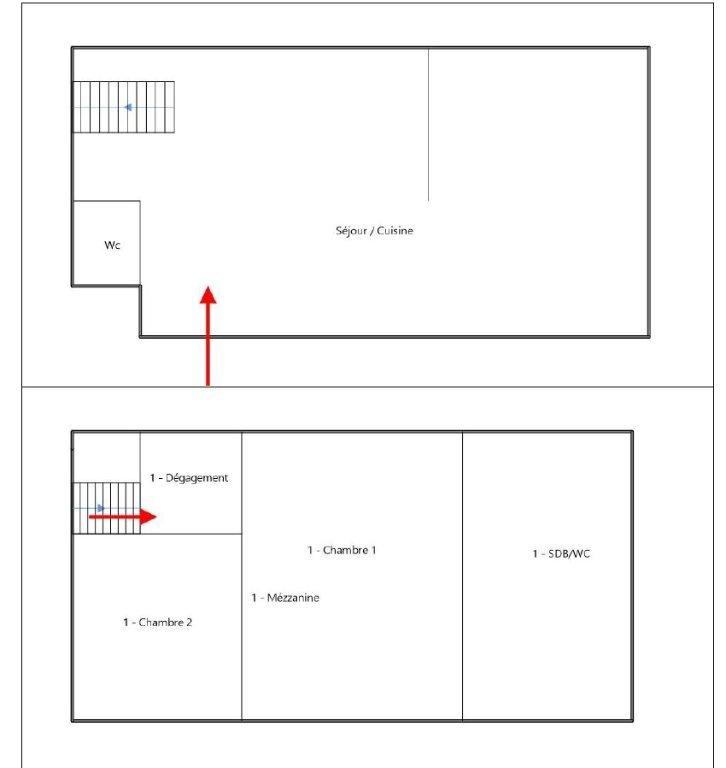 Appartement - 62 m² - 3 pièces