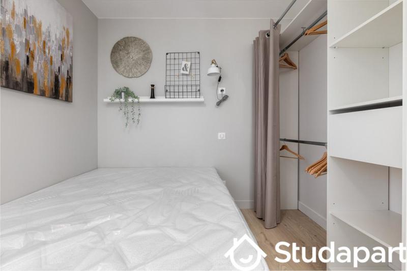 Chambre - 9 m² - 1 pièce