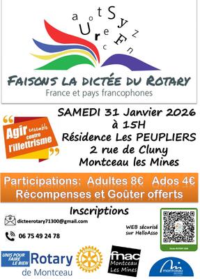 La dictée du Rotary