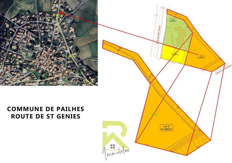 Terrain constructible - 320 m²