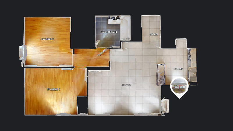 Appartement - 64 m² - 3 pièces