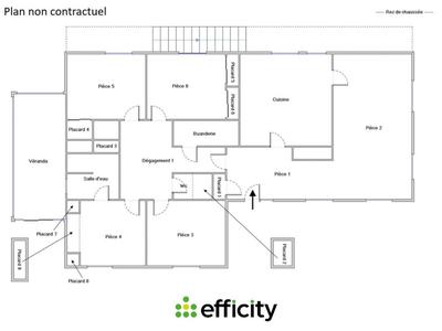 Maison - 113 m² - 6 pièces