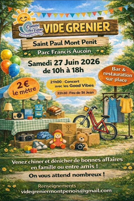 Vide grenier - saint paul en fête