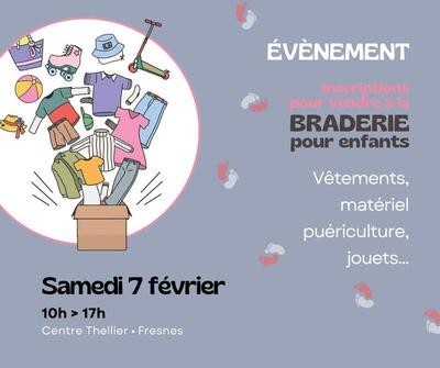 Braderie pour enfants (0-12 ans)