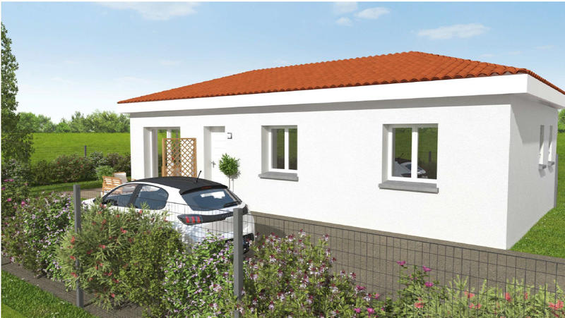 Maison - 64 m² - 3 pièces