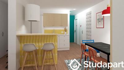 Chambre - 10 m² - 1 pièce