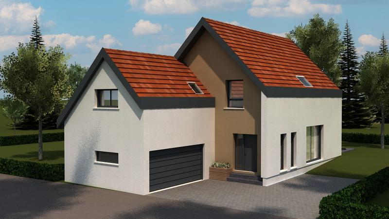 Maison contemporaine - 161 m² - 5 pièces