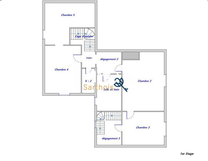 Maison - 150 m² - 6 pièces