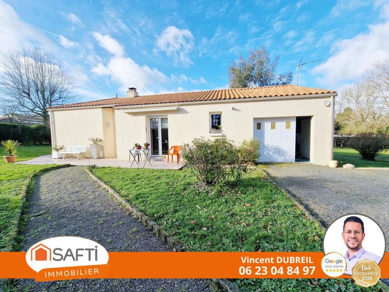 Maison - 92 m² - 5 pièces