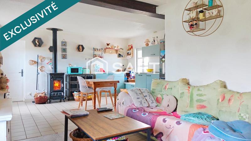 Maison - 61 m² - 3 pièces