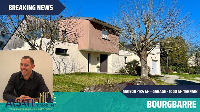 Maison contemporaine - 134 m² - 6 pièces