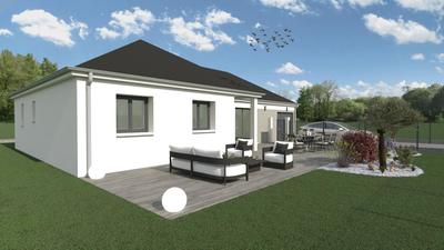 Maison - 90 m² - 5 pièces