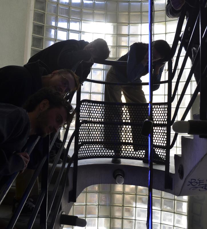 Attention à la marche !  par Sébastien Rouiller et les étudiant·e·s du Dnsep Design Sonore de Talm-Le Mans