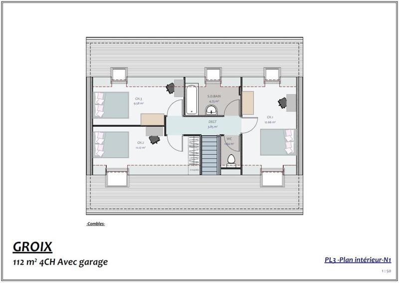 Maison - 111 m² - 5 pièces