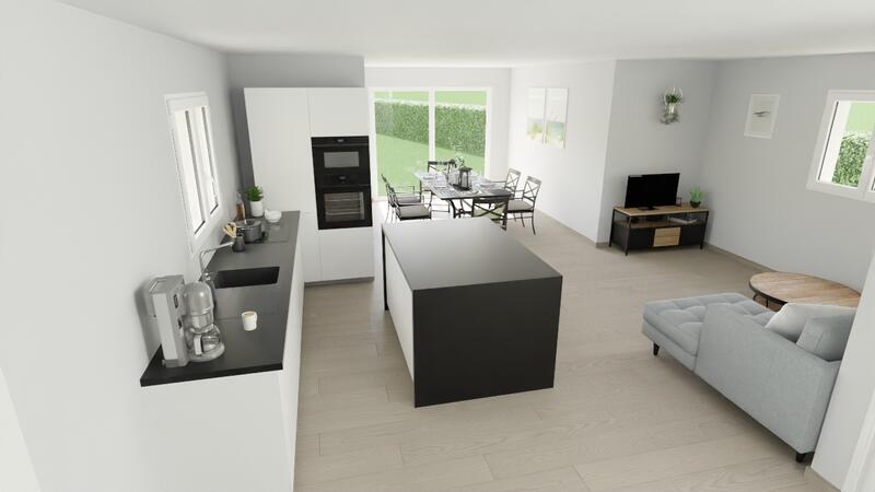 Maison - 98 m² - 4 pièces