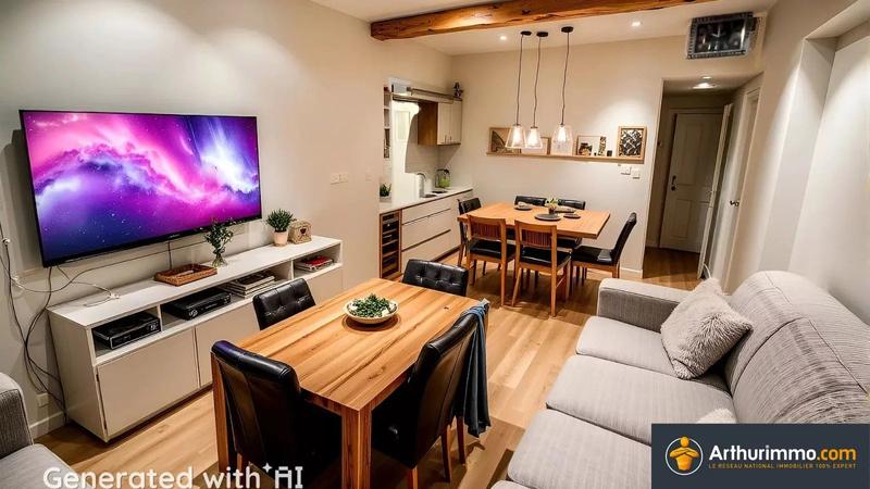 Appartement - 55 m² - 3 pièces