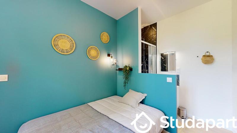 Chambre - 9 m² - 1 pièce