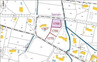 Terrain - 1 000 m²
