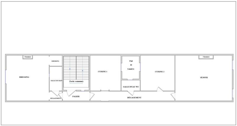 Appartement - 69 m² - 3 pièces