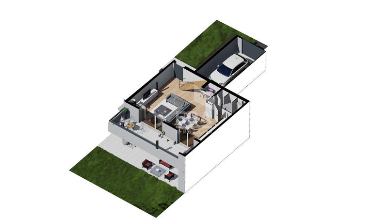 Appartement - 91 m² - 4 pièces