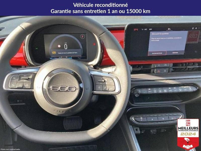 Fiat 600 My23 54 kwh 156 ch red