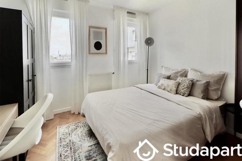 Chambre - 9 m² - 1 pièce