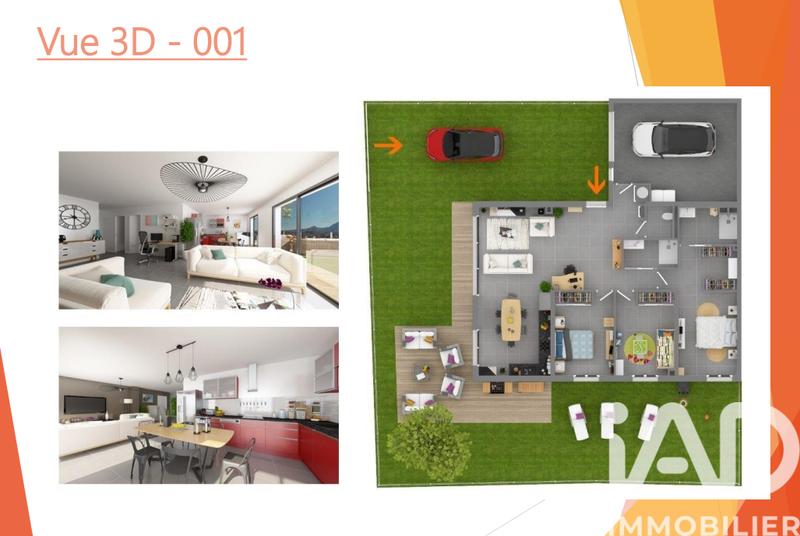 Appartement - 99 m² - 4 pièces