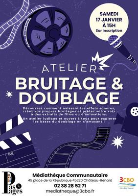 Atelier Bruitage/Doublage