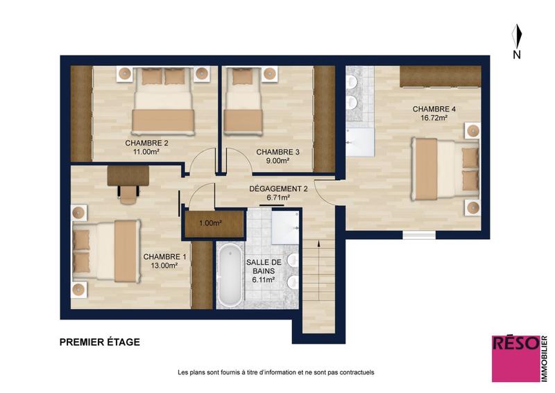 Maison - 118 m² - 5 pièces