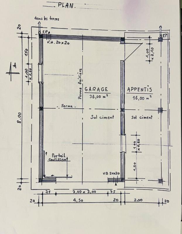 Terrain constructible - 1 460 m²