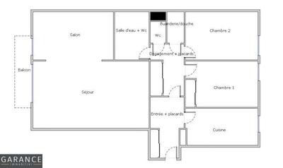 Appartement - 85 m² - 4 pièces