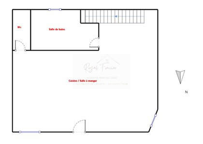 Maison ancienne - 45 m² - 2 pièces