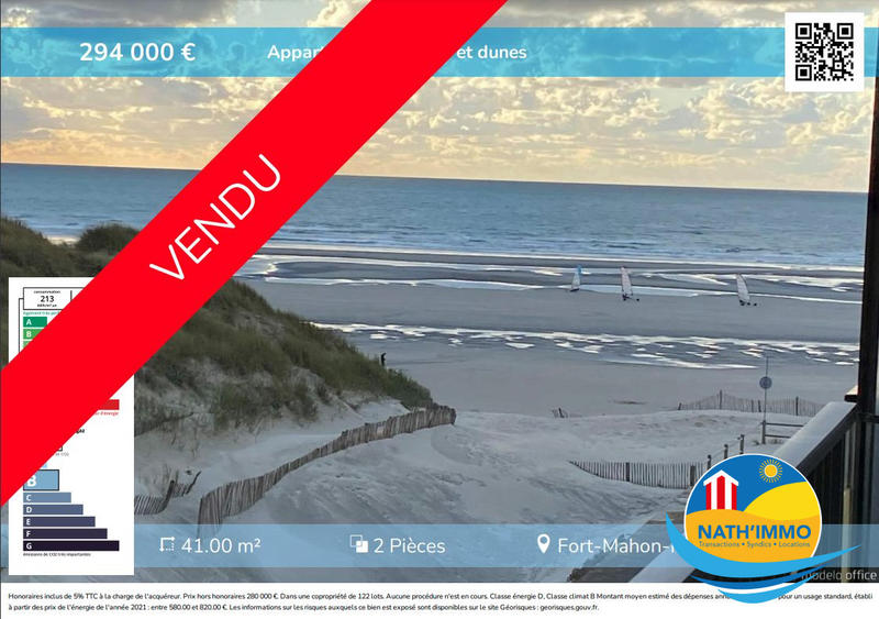 Appartement - 41 m² - 2 pièces