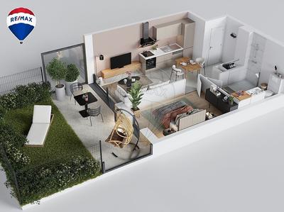 Appartement - 39 m² - 2 pièces