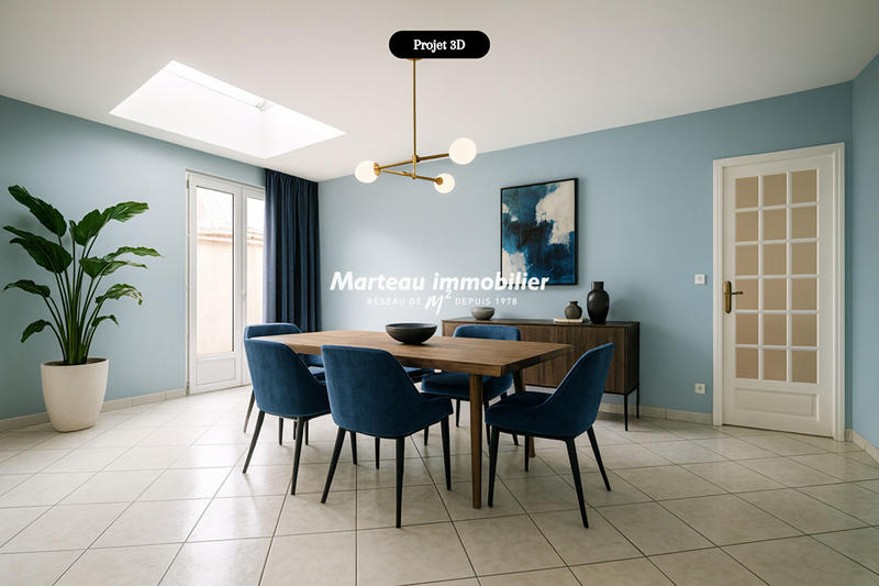 Maison - 166 m² - 6 pièces