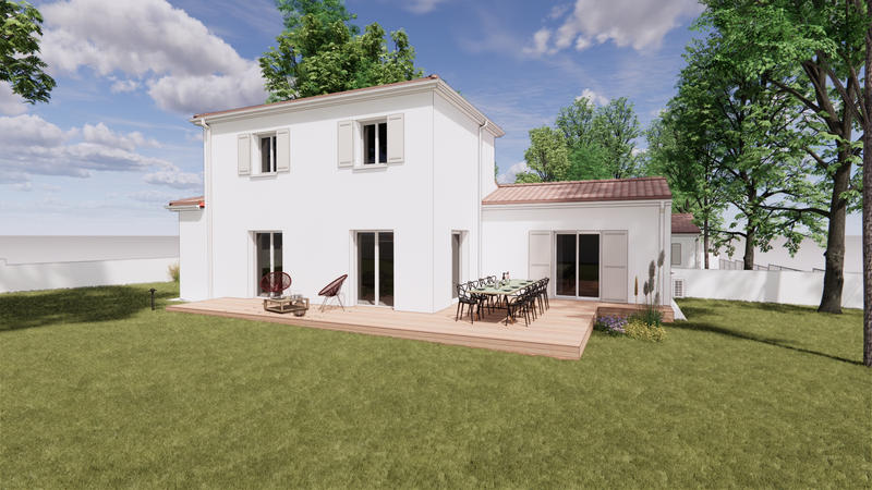 Maison - 93 m² - 4 pièces