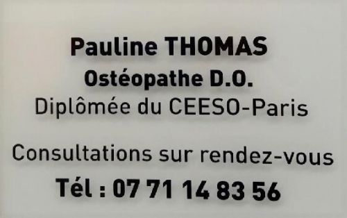 Pauline Thomas Ostéopathe