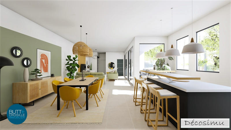 Appartement - 120 m² - 5 pièces