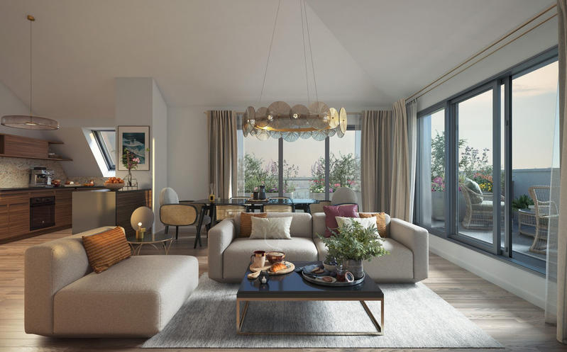 Appartement - 65 m² - 3 pièces