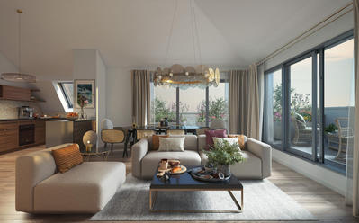 Appartement - 65 m² - 3 pièces