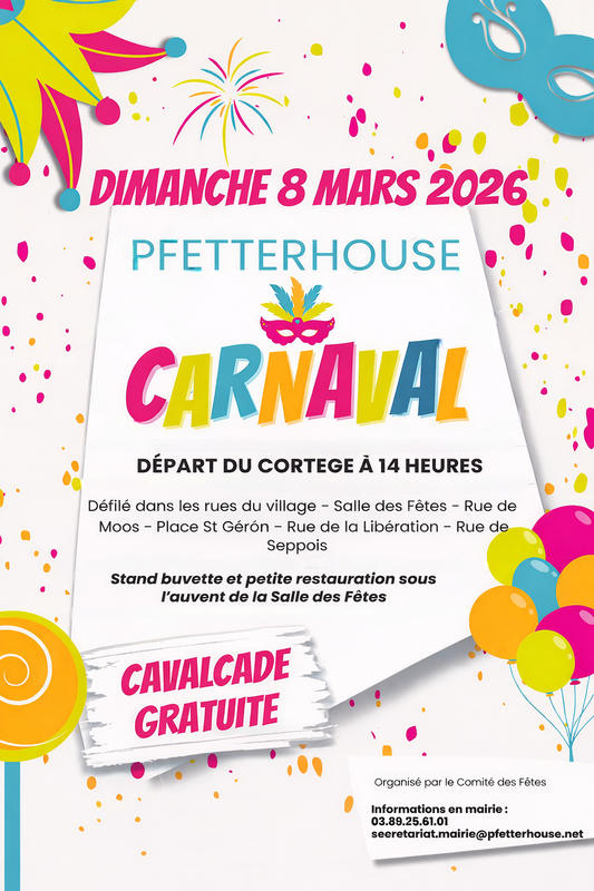 Cavalcade de Pfetterhouse 2026