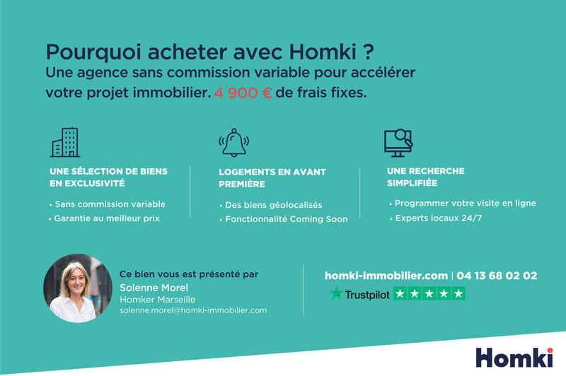 Appartement - 40 m² - 2 pièces