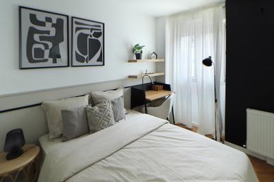 Chambre - 11 m² - 4 pièces