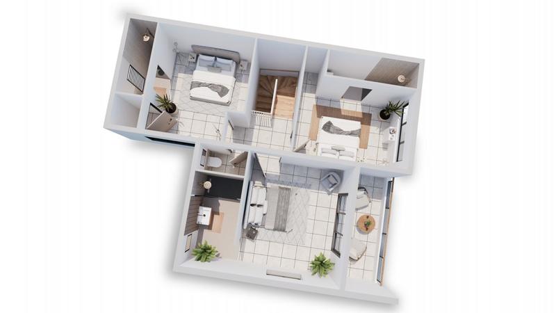 Maison de ville - 141 m² - 5 pièces