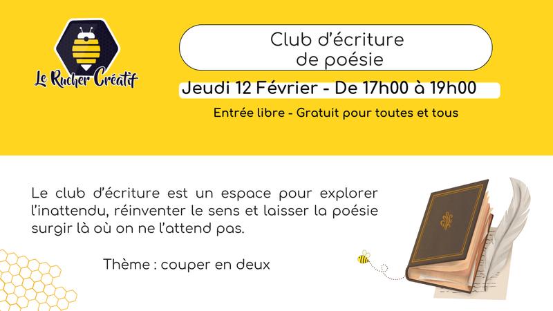 Club d'Ecriture de Poésie